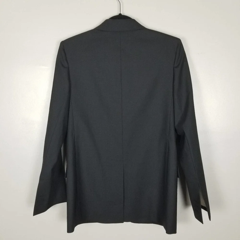 Bottega Veneta black blazer, gold buttons, size 38 IT